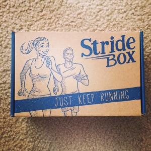 Stridebox, a perfect small box of goodness for any runner!